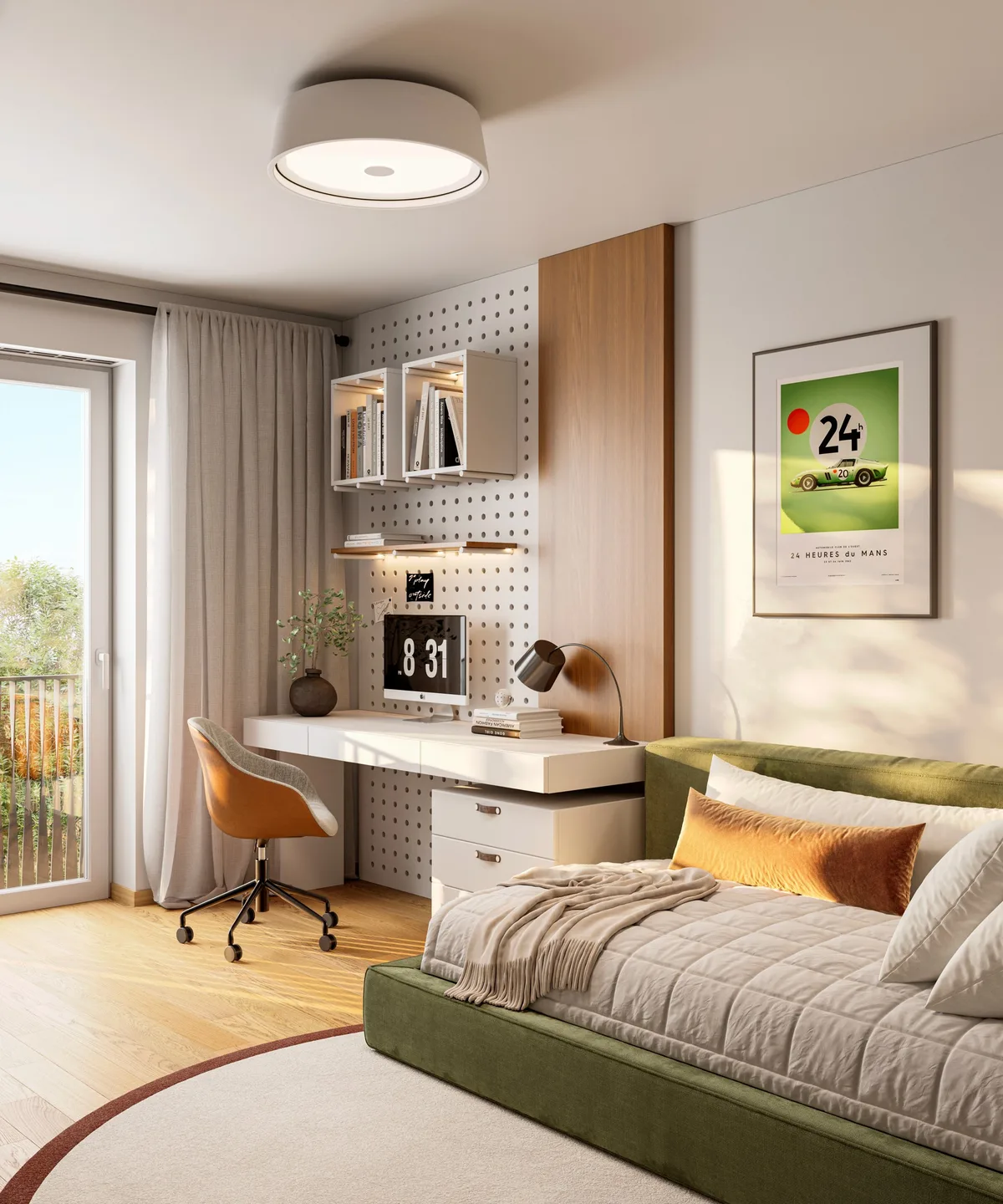 Arbeits- und Gästezimmer
